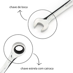 Chave Combinada com Catraca Mtx 9mm - 4