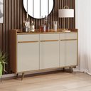 Ver imagem 1 de Aparador Buffet Sala de Jantar Retrô Moscou B02 Cinamomo Off White - Lyam Decor
