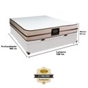 Ver imagem 4 de Cama Box Baú + Colchão Super Star Casal 138x188 King Star