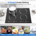 Ver imagem 7 de Vbgk Cooktop de Indução 30" 6000w com 4 Queimadores e Controle Touch