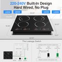 Ver imagem 3 de Vbgk Cooktop de Indução 30" 6000w com 4 Queimadores e Controle Touch