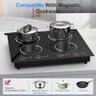 Vbgk Cooktop de Indução 30" 6000w com 4 Queimadores e Controle Touch - 6
