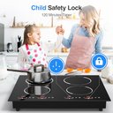 Ver imagem 4 de Vbgk Cooktop de Indução 30" 6000w com 4 Queimadores e Controle Touch