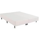 Ver imagem 3 de Conjunto Cama Box Ortobom Queen Pró Vida Superpocket Molas Ensacadas Base Camurça Bege 158x198x53