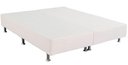 Ver imagem 3 de Conjunto Cama Box Ortobom Queen Pró Vida Superpocket Molas Ensacadas Base Camurça Bege 158x198x53