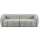 Ver imagem 4 de Kit Sofá 4 Lugares para Sala 252cm com 01 Poltrona Lazio M03 Veludo Creme - Lyam Decor