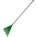 Ver imagem 5 de Vassoura Rastelo de Plástico para Jardim Grama sem Cabo