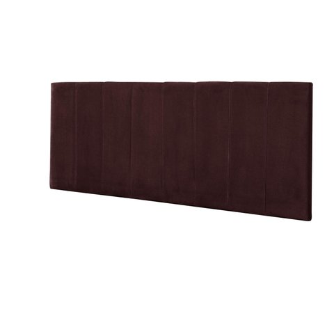 Painel Vitoria 100 cm Suede Bordô