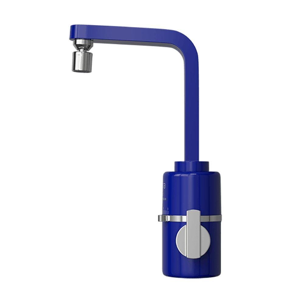 Torneira Elétrica Slim 4t de Bancada Azul Hydra 110v - 4