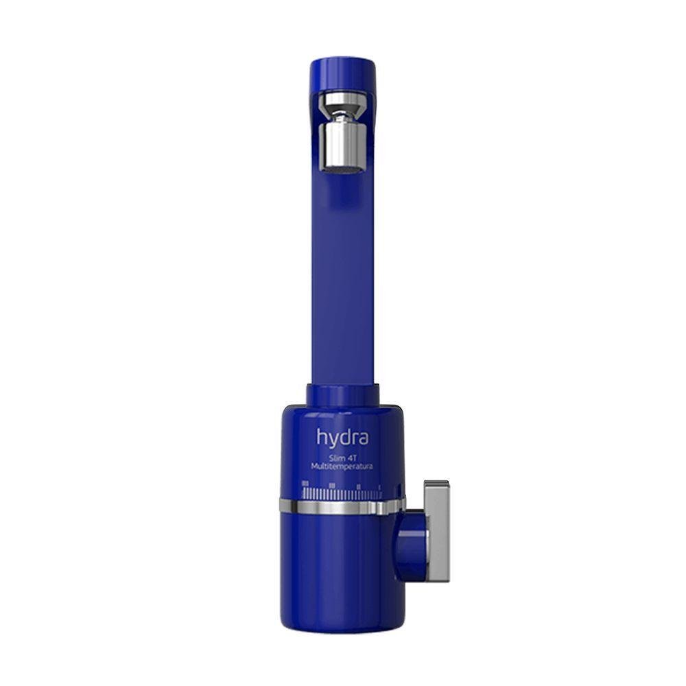 Torneira Elétrica Slim 4t de Bancada Azul Hydra 110v - 3