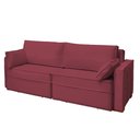 Ver imagem 3 de Sofá Cama Ferrari Retrátil e Reclinável 2,15m Veludo Bordo