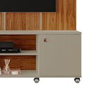 Ver imagem 4 de Estante Home Madison 160cm Grigio Fosco/cinamomo Mel para Tv até 70” - Mobler