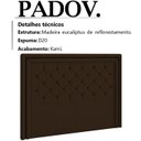 Ver imagem 3 de Cabeceira Queen 160 cm Padov Veludo SL 942 Peer