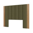 Ver imagem 2 de Cabeceira Casal Estofada Tw194 Freijó/verde - Dalla Costa
