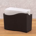 Ver imagem 2 de 18 Suportes Porta Guardanapo e Sache para Restaurante 14cm Mesa Bar Padaria Brinox Preto