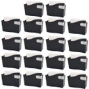 Ver imagem 1 de 18 Suportes Porta Guardanapo e Sache para Restaurante 14cm Mesa Bar Padaria Brinox Preto