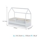 Ver imagem 3 de Bicama Casinha com Rattan Divertidamente
