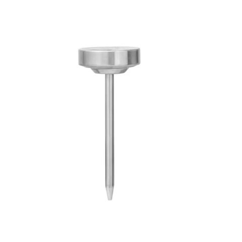 Termometro Inox Analogico Culinario para Churrasco Espeto de Carne Steak Aves Ponto da Carne Ideal P