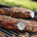 Ver imagem 2 de Termometro Inox Analogico Culinario para Churrasco Espeto de Carne Steak Aves Ponto da Carne Ideal P