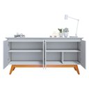Ver imagem 3 de Aparador para Sala Buffet Classic 1.8 Branco Acetinado - Imcal