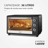 Forno Elétrico Mondial Fr-17 Grand Family Ii 36l 127v - 8