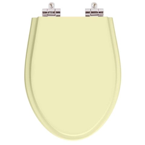 Assento Sanitario com Amortecedor Victoria Bone (bege Claro) para Vaso Ideal Standard