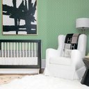Ver imagem 2 de Papel de Parede Infantil Bolinhas Verde Degrade