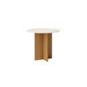 Ver imagem 2 de Mesa de Jantar 4 Lugares 90cm Tampo de MDF Redonda Lana