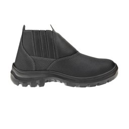 Botina Elástico Vulcaflex 10vb48-bp Bico Plastico Marluvas:43/preto - 3