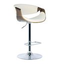 Ver imagem 1 de Banqueta Nicole Base Disco - Linho Creme