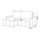 Ver imagem 5 de Sofá Retrátil Reclinável Firenze 2,10m Shop Das Cabeceiras.