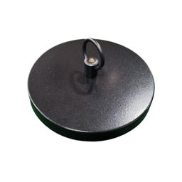 Canopla Lustre Pendente Elo Corrente Md-1008 11x1,2cm Preto - 1