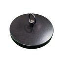 Ver imagem 1 de Canopla Lustre Pendente Elo Corrente Md-1008 11x1,2cm Preto