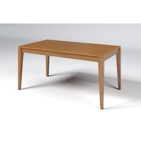 Mesa de Jantar de Madeira 8 Lugares 200 X 100cm Carina - Imbuia