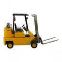 Ver imagem 5 de Empilhadeira Amarela 26x13.5x41cm Estilo Retrô - Vintage