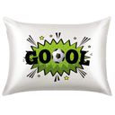Ver imagem 1 de Fronha Cetim para travesseiro Personalizada Futebol gool m1
