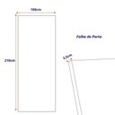 Ver imagem 3 de Kit 3 Folhas de Porta de Madeira Maciça 210x100cm Friso