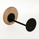 Ver imagem 4 de Mesa Lateral Sait 40 Cm X 67 Cm Tauari - Preto