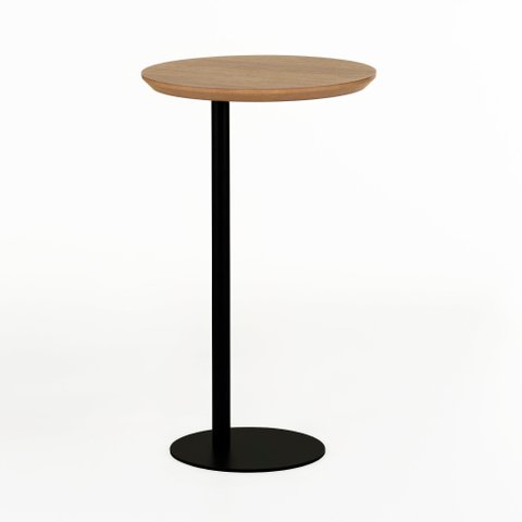 Mesa Lateral Sait 40 Cm X 67 Cm Tauari - Preto