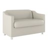 Sofá Namoradeira Tilla 2 Lugares Reforçada - V8 Decor:bege - 1