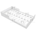 Ver imagem 4 de CAMA BAIXA SOLTEIRO M153.2021.B (CASA, PRAIA, CAMPO) MUNDI MOVEIS