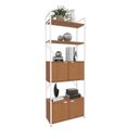 Ver imagem 7 de Estante Alta para Livros com 4 Portas Industrial