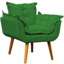Ver imagem 4 de Kit Namoradeira Decorativa + 2 Poltronas Reforçadas Para Amamentação Suede