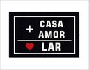 Ver imagem 1 de Tapete Capacho Casa + Amor
