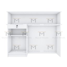 BALCÃO CAIXA COM PRATELEIRAS M360.B (COMÉRCIO) MUNDI MOVEIS - 3