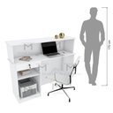 Ver imagem 6 de BALCÃO CAIXA COM PRATELEIRAS M360.B (COMÉRCIO) MUNDI MOVEIS