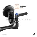 Ver imagem 4 de Torneira para Cozinha Gourmet Misturador de Parede Duplo Comando Aço Inox 304 Paru Pingoo.casa -
