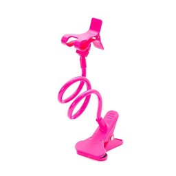 Suporte Universal Celular Articulado Pescoço Ganso - Rosa - 1