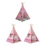 Jogo 3 Cabana Infantil Tenda Swansea Rosa Claro Menina Menino - 1