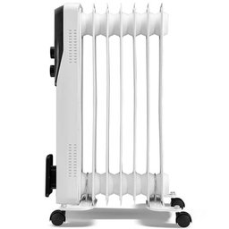 Aquecedor de Ar Britânia a Óleo 1500w Baq1720b Branco - 127v - 3